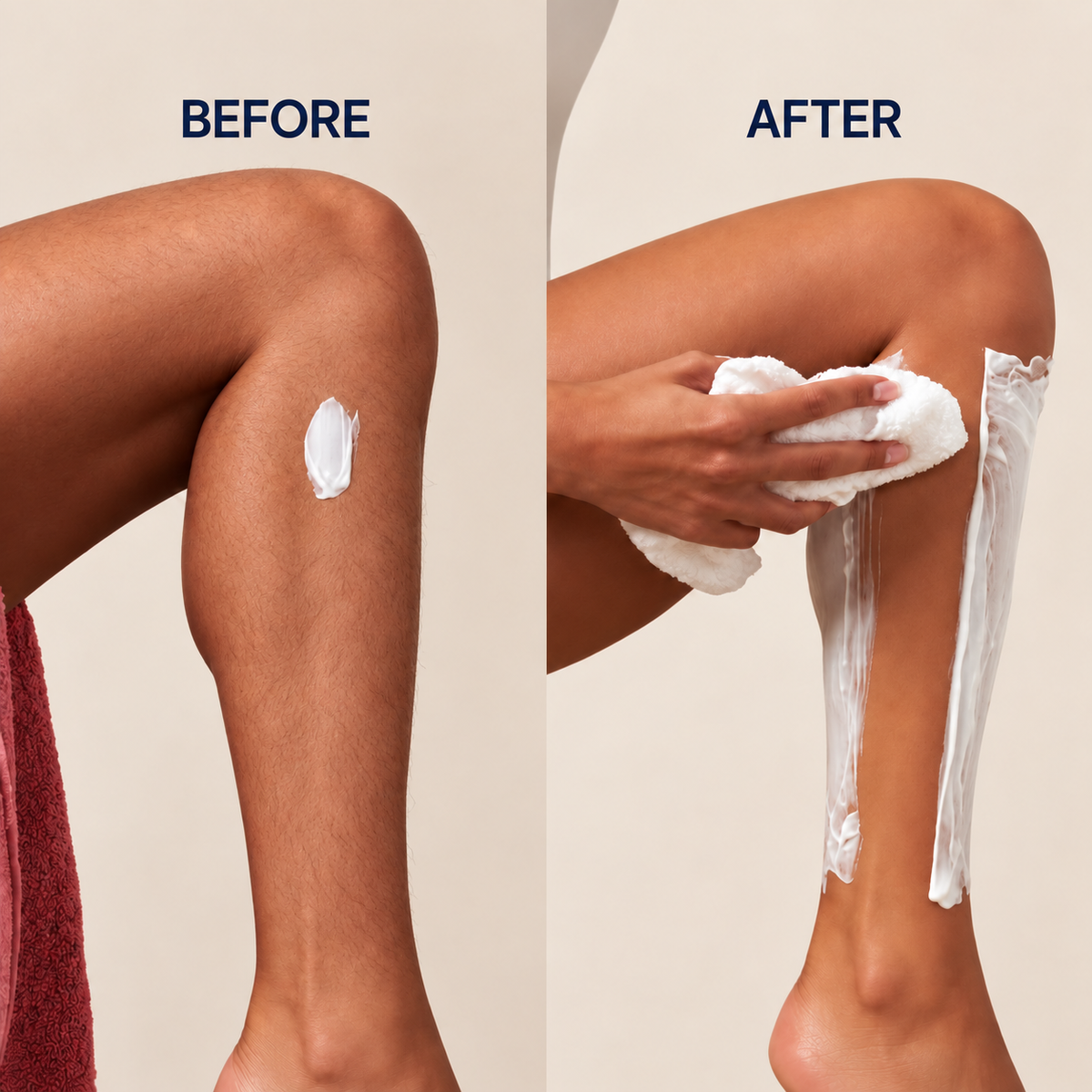 Velour Glow multi balm application