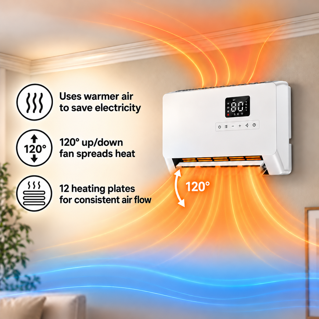 Smart wall heater